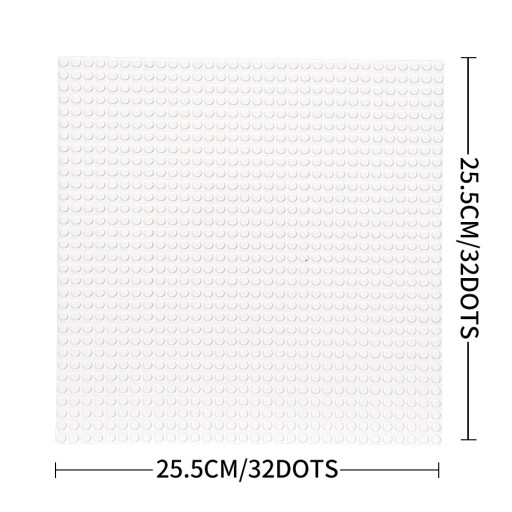 Veľký KONŠTRUKČNÝ PLÁN pre 32x32 LEG0 blokov kreatívny stojan