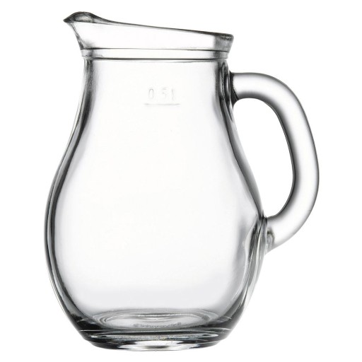 NÁPOJE džbán, džús, limonáda, voda, pohár, 0,5L