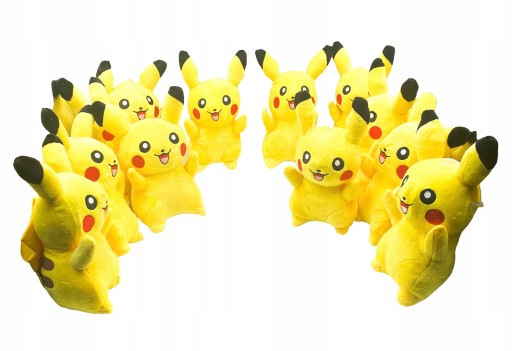 PIKACHU POKEMON PLYŠOVÝ MASKOT PLYŠOVÁ HRAČKA 25cm