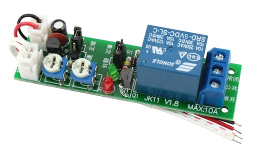 5V RELÉ S ČASOVAČOM JK11 1s-100s-15min