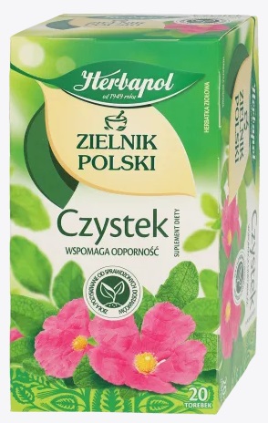 Herbapol Cistus čaj, 20 vrecúšok