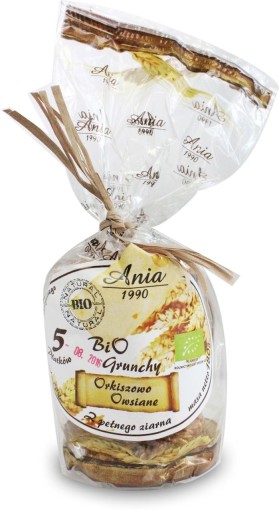 ŠPALDOVÉ A OVSENÉ GRUNČE 5 BIO VLOČEK CELOZRNNÝCH 180 g - BIO ANIA