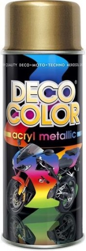 DECO METALICKÝ LAK 400ML ZLATÝ