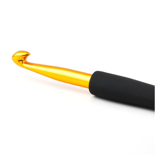 hliníkový háčik na háčkovanie 5,00 mm KNITPRO zlatý hrot