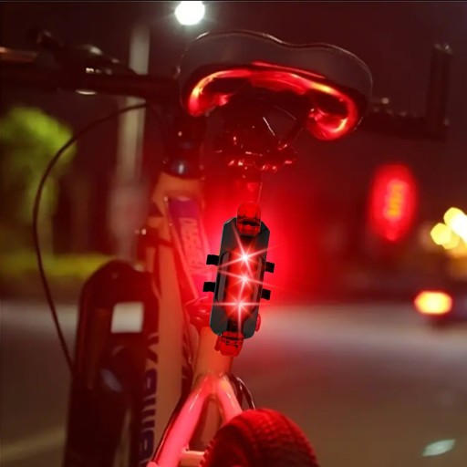 Výkonná BIKE lampa LED svetlo predné zadné BIKE baterka USB riadidlá