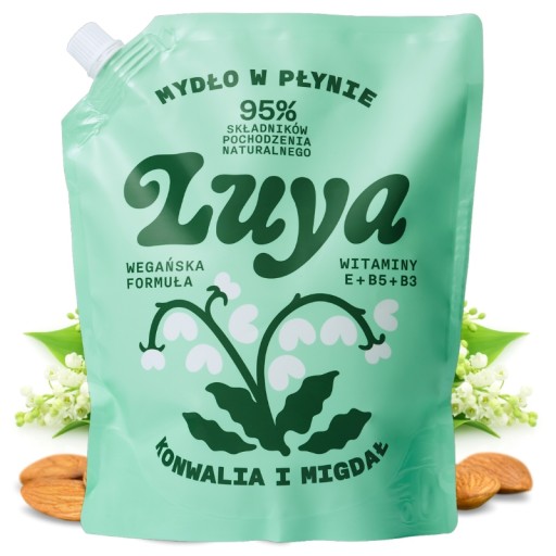 Luya náplň do tekutého mydla 800 ml konvalinka a mandle