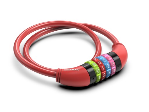 Zapínanie GERDA Baby COMBO FLEX 650/8C, červený kód