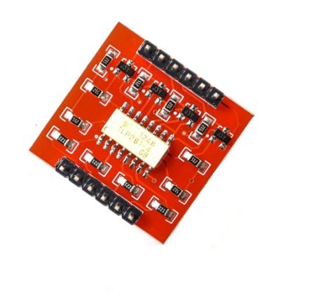 Modul so 4-kanálovým optočlenom TLP281