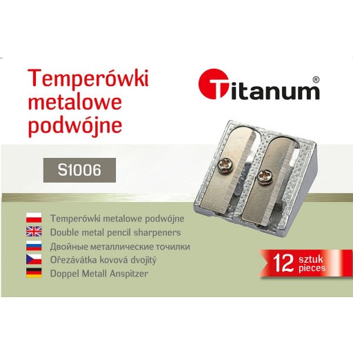 Titánová dvojitá kovová brúska
