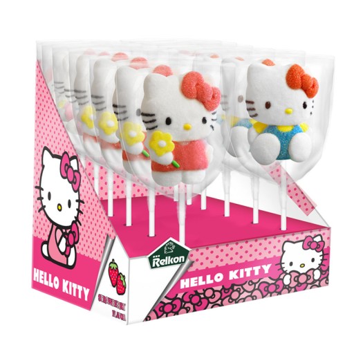 Hello Kitty lízanka Marsmallow 45g