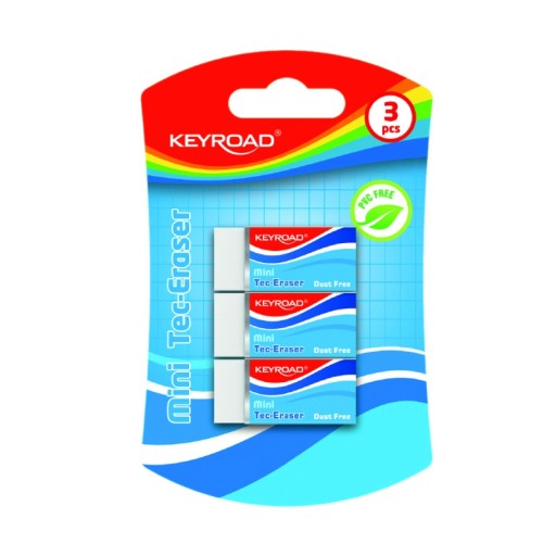 KEYROAD mini guma na blistre, 3 ks biela KEYROAD