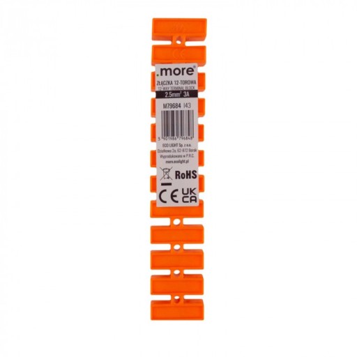 Svorkovnica Cube Connector 12 dráh 2,5 mm2 závitový elektrický 3A