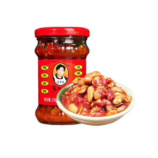 Lao Gan Ma Fermentované sójové bôby s čili 210g