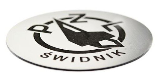 Gravírovaný znak tanku WSK 125 PZL Świdnik
