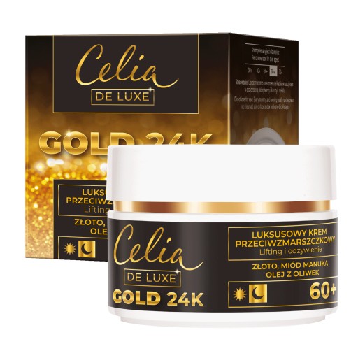 Celia Gold Krém na tvár proti vráskam 60+