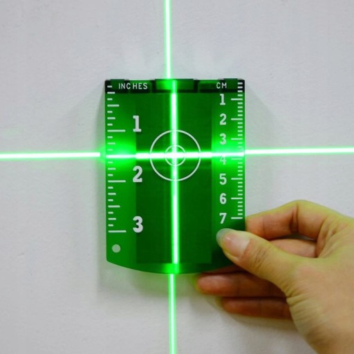 LASEROVÝ CIEĽOVÝ ŠTÍT PRE LASER, LASEROVÉ MERANIE, PRESNÉ