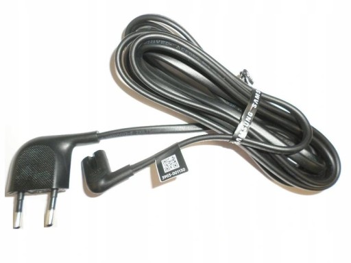 Originálny kábel napájací kábel pre TV Samsung, 3m, lomený 2pin, osmička, C7