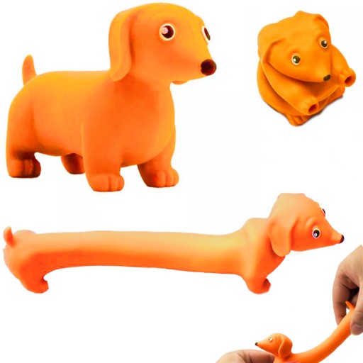 ANTISTRESOVÁ HRAČKA GNIOTEK PSI JAZVEČÍK PSI PSI SQUISHY GNIOTKI DOGS