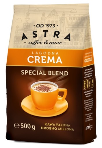 Káva Astra Mild Crema, mletá 500 g