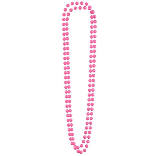 BEADS pink PRL náhrdelník Párty perly šperky