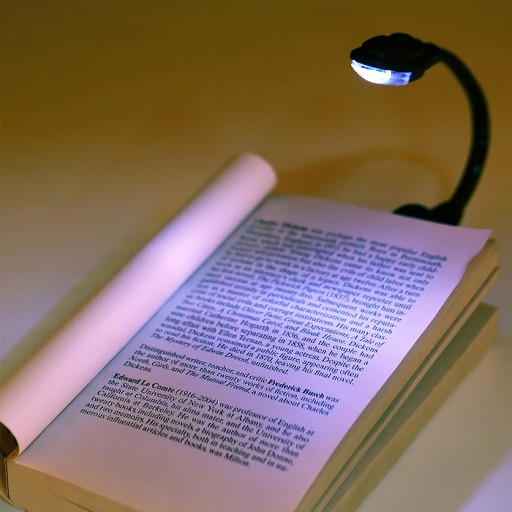 RB90 LED CLIP LAMPA NA ČÍTANIE KNIHY FLEXIBILNÉ PRE MONITOROVÉ batérie