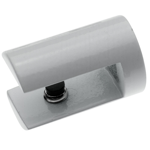 Nosný držiak na sklenenú policu Biela 10mm M.35