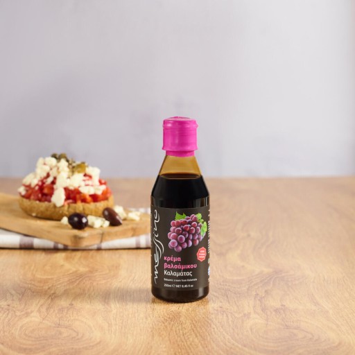 Grécky balzamikový krém od Kalamaty, bez pridaného cukru, Messino 250 ml