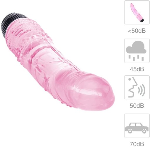 SEXUÁLNY VIBRÁTOR NA PENIS NAPÄTNUTÝ GÉL - VAGINA SLAYER