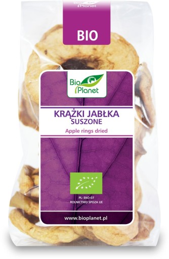 Bio sušené jablkové krúžky 100g Bio Planet