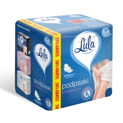 Lula LULA-1138 hygienické vložky s krídelkami 12 ks.