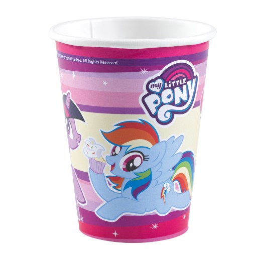 Poháre My Little Pony - 250 ml / 8 ks.