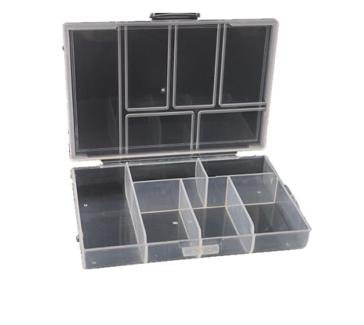 Organizer Box 6 priehradiek 120x83x24mm (1685)