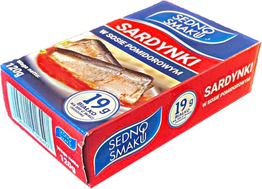 Srdce chuti SARDÍN v RAJKOVEJ OMÁČKE 120g