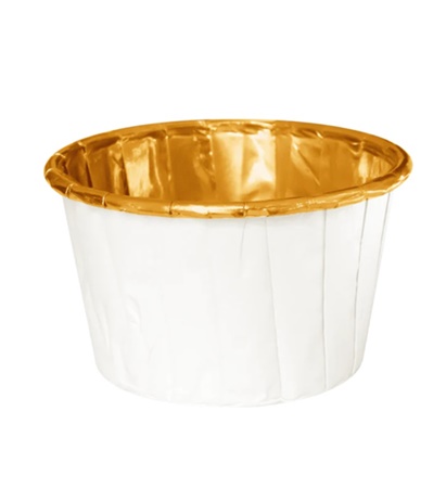 MUFFIN LINERS formičky na košíčky DECORATIONS narodeninové biele 20 ks