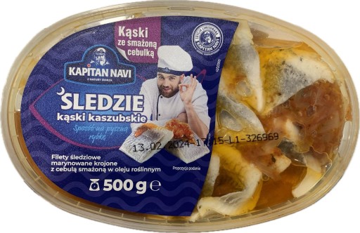 FILET Z KAŠUBSKÉHO SLEĎA 500 G KAPITAN NAVI