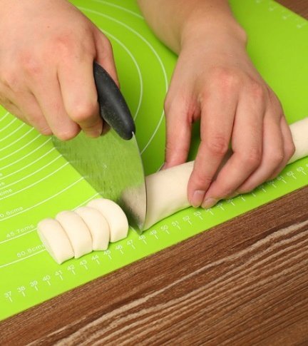 SILIKÓNOVÁ DOSKA MAT VEĽKÁ PODLOŽKA PODLOŽKA XXL 60x45 zelená