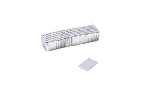Neodymový tanierový magnet MPŁ 15x10x1 N38 10 ks.