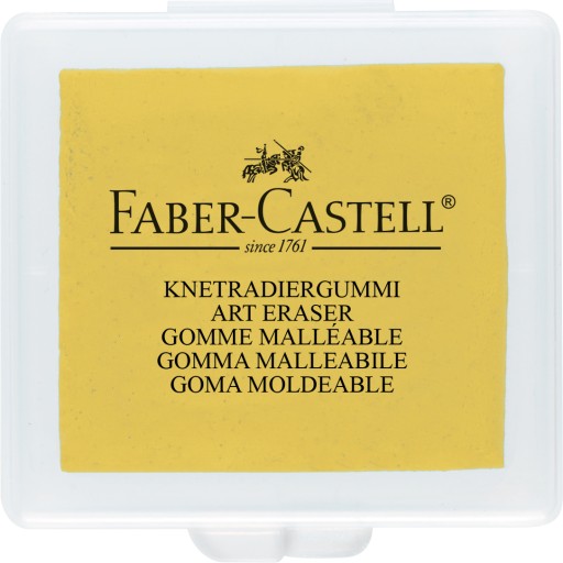 UMELECKÁ GUMA NA CHLEBA MIX FARBA PLASTOVÉ PÚZDRO FABER-CASTELL