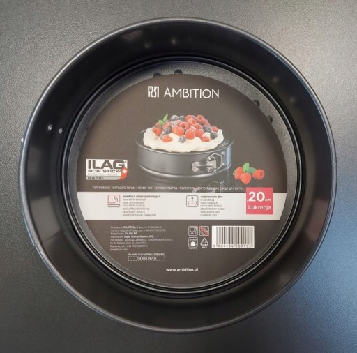 FORMA NA PEČENIE S OKRAJOM, 20 CM, MALÝ, NA VAROMA THERMOMIX
