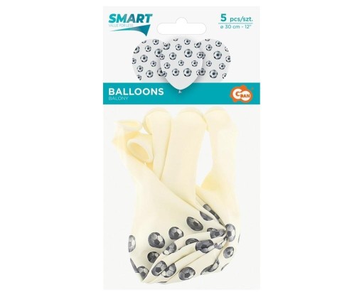 Balóny futbalové majstrovstvá sveta futbalistov 30 cm 5 ks.