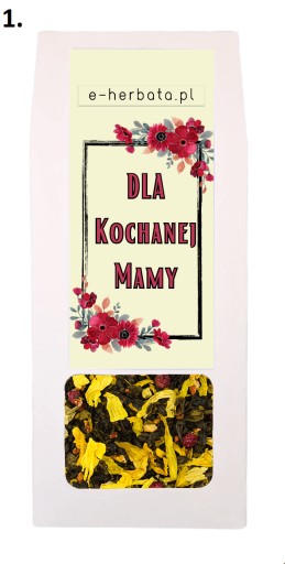 Lahodný čaj ako darček v krabičke - hrsť príchuť, 50g