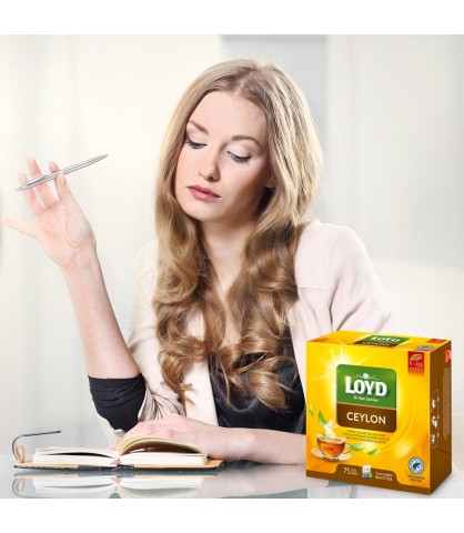 Classic Black Strong Ceylon Express Tea Veľké balenie 75 T. LOYD
