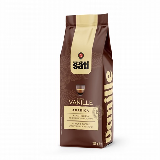 CAFE SATI VANILKA - MLETÁ KÁVA S VANILKOVOU PRÍCHUŤOU 250 GG