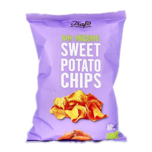 Batatové lupienky vyprážané na BIO slnečnicovom oleji 80g