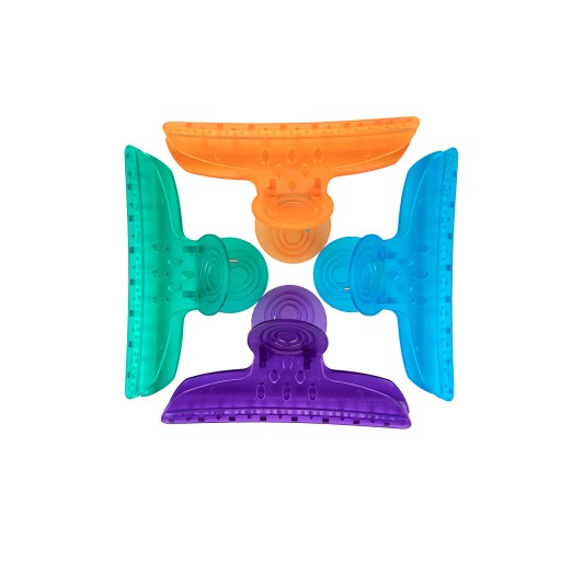 Sponky do vlasov Butterfly Sponky do vlasov 4 ks MEGA VEĽKÉ 10cm