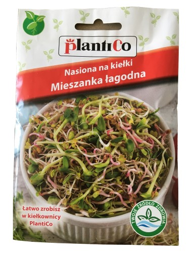 Semená pre klíčky Plantico Mierna zmes