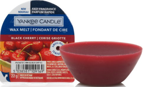 Vosk s vôňou Yankee Candle Black Cherry