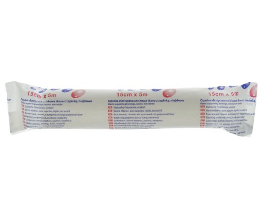 ELASTICKÁ KOMPRESNÁ SVORKA 15cm x 5m 5 ks