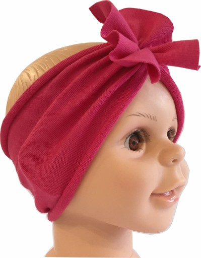 Turban čelenka pre dievčatá, čierna, mix