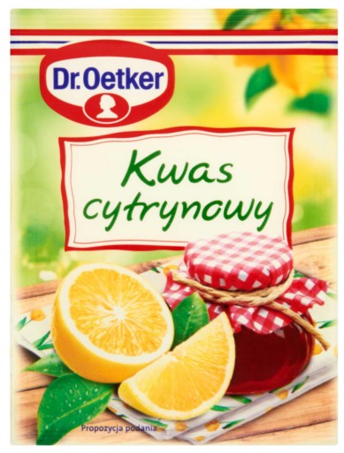 DR OETKER Kyselina citrónová 20g